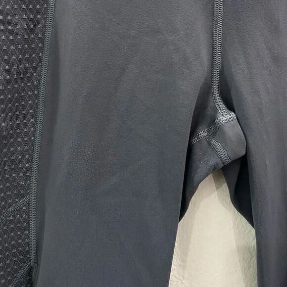 Victoria Sport Knockout Blue Gray Mesh Athletic Leggings Size M - Picture 6 of 13